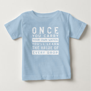 Camiseta Design de Citação de Sabedoria - Valor de Cada Lar