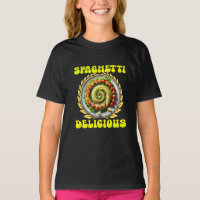 design de citação delicioso de espaguete engraçado