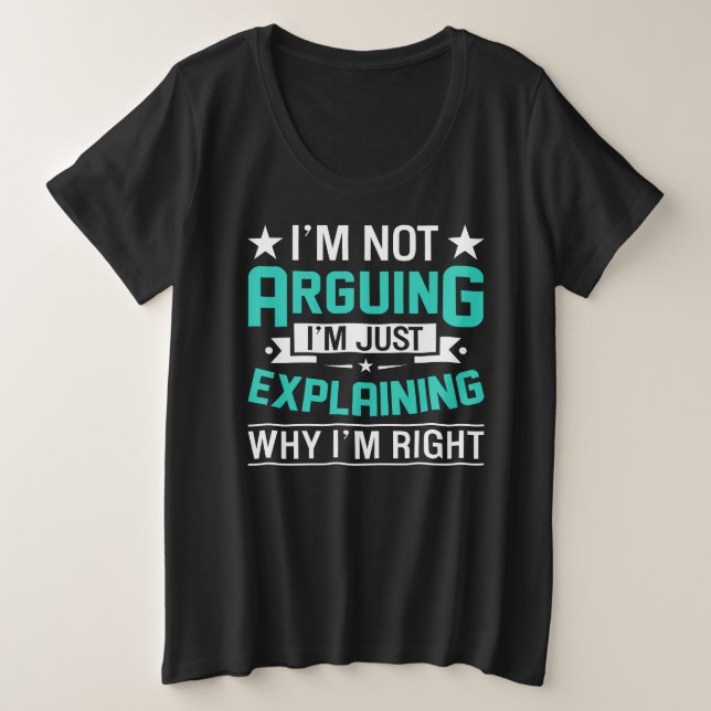 Camiseta Design de Citação Engraçada e Sarcástica (Frente do Design)