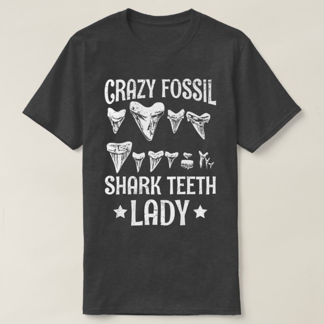 Camiseta Design De Colheita De Tubarão Para A Megalodon T (Frente do Design)