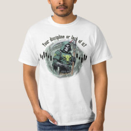 Camiseta design de comércio de fantasia | Ceifador | motiva
