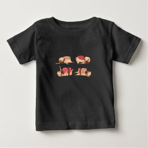 Camiseta Design de Comida de Pugs Engraçados