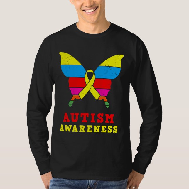 Camiseta Design de Consciência Autismo (Frente)