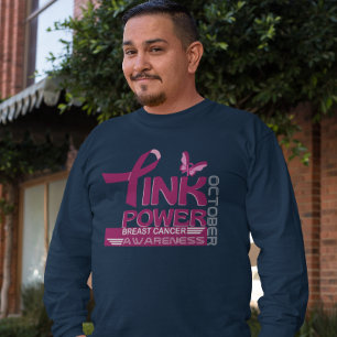 Camiseta Design de Consciência do Cancer de Power-Breast ro