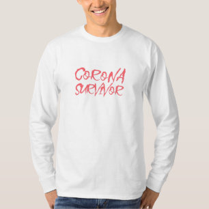 Camiseta Design de Consciência do Vírus Corona