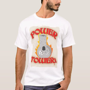 Camiseta Design de Conselho de jogo da Power Tower