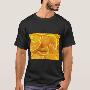 Camiseta Design de Cor Laranja - Energia Vibrante