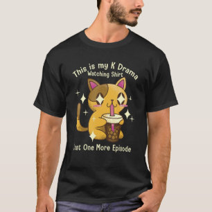 Camiseta Design de Coração de Dedo do Drama Coreano Kdrama