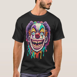 Camiseta Design de Coringa Colorida