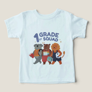 Camiseta design de Corte Quadrado da Classe 1rua
