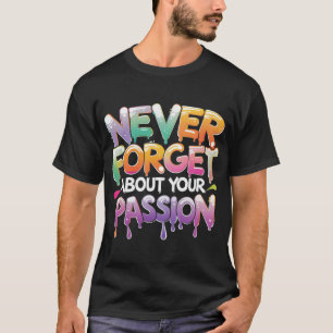 Camiseta Design de Cotação Motivacional de Tipografia de Dr