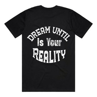 Camiseta Design de Cotação Motivacional Inspiração para Son