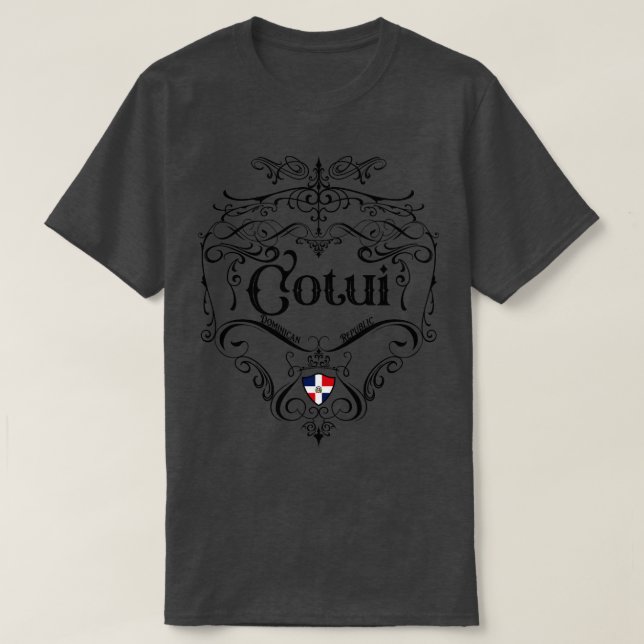 Camiseta Design de Cotui Vintage (Frente do Design)