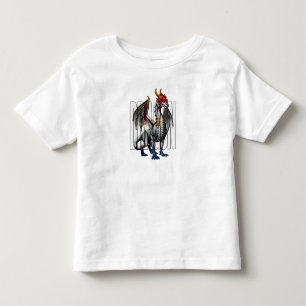 Camiseta Design de Criatura de Fantasia de Dragão Místico
