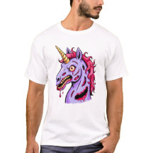 Design de Criatura de Fantasia de Horror de Unicór