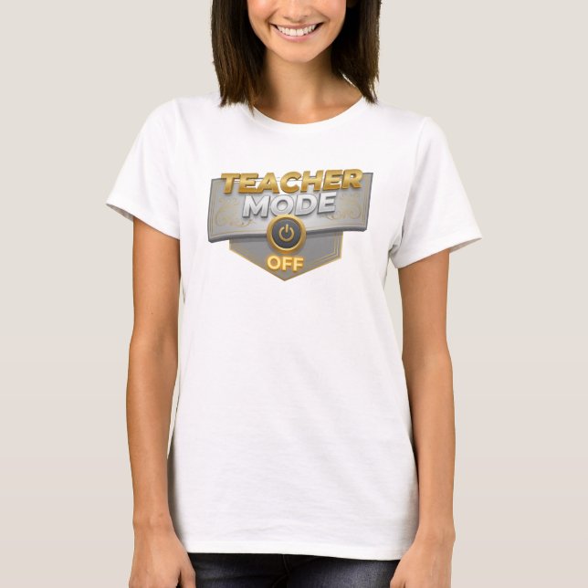 Camiseta Design de declaração exclusivo em ouro MODELO DE E (Frente)