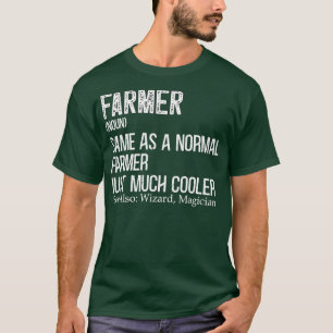Camiseta Design de definição de agricultor para a agricultu