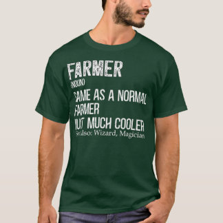 Camiseta Design de definição de agricultor para a agricultu