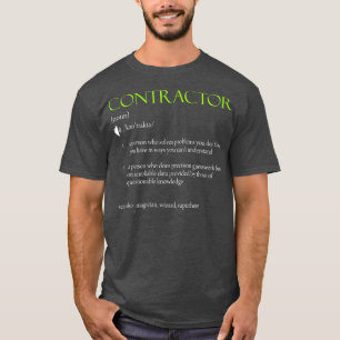 Camiseta Design de Definição do Contratante