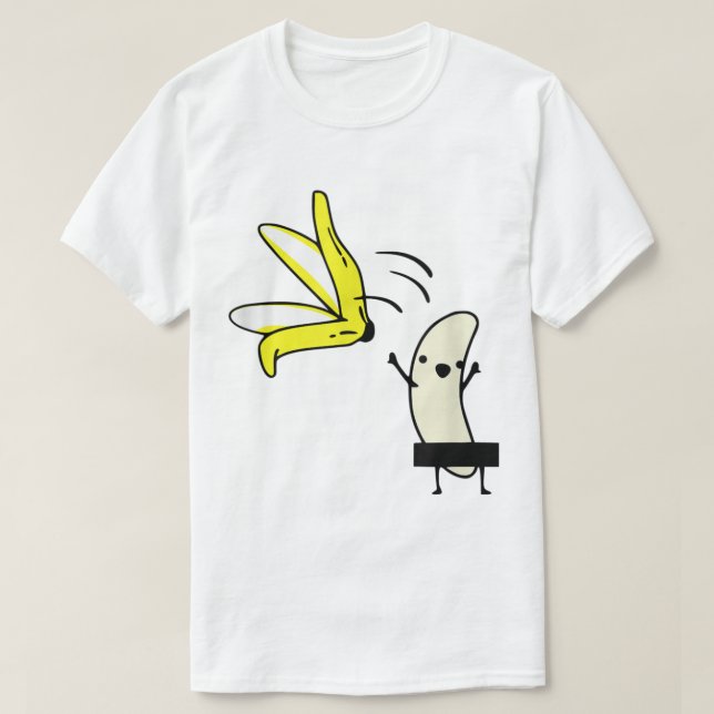 Camiseta Design de desenho animado engraçado de casca de ba (Frente do Design)