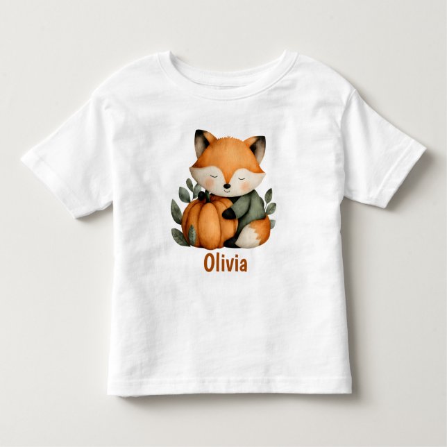 Camiseta Design de Dia das Bruxas Personalizadas da Pumpkin (Frente)