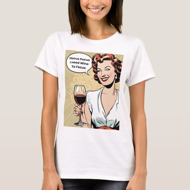 Camiseta Design de Dia de as Bruxas engraçado: Ponto de foc (Frente)