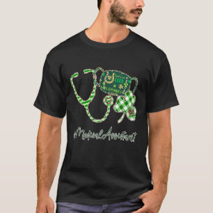 Camiseta Design de Dia de os namorados do Assistente Médico