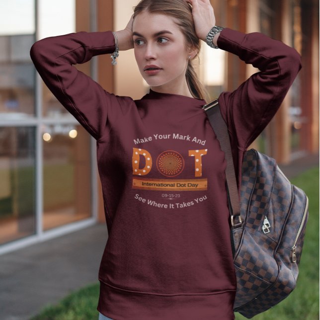 Camiseta Design de Dia Internacional do Ponto (Criador carregado)