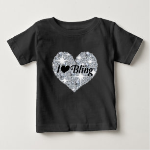 Camiseta Design de Diamante Negro Faux