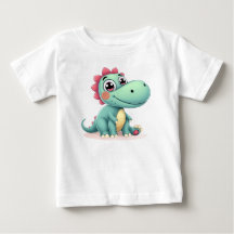 Design de Dino Divertido e Jovem para Meninos e Me