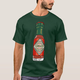 Camiseta Design de diversão de molho quente para o consumid