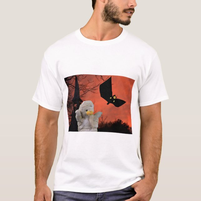 Camiseta Design de diversão para o Halloween (Frente)