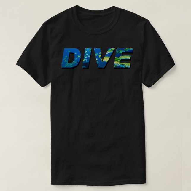CAMISETA DESIGN DE DIVISÃO SCUBA (Frente do Design)