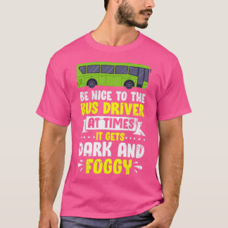Camiseta Design de driver de barramento para driver de barr
