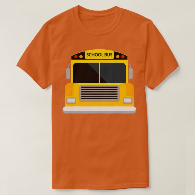 Camiseta Design de driver de escola de Halloween para um dr (Frente do Design)
