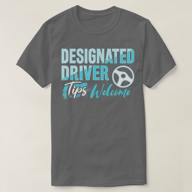 Camiseta Design de driver designado para o voluntário de co (Frente do Design)