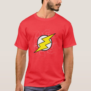 Camiseta Design de Efeito de Luz de Bola Elétrica