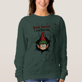 Camiseta Design de Elf de Natal Engraçado - Sw