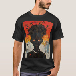 Camiseta design de empoderamento negro e de resiliência