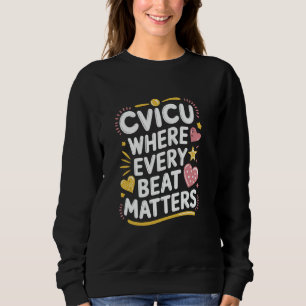 Camiseta DESIGN de Enfermeiro CVICU para Enfermagem CVICU P