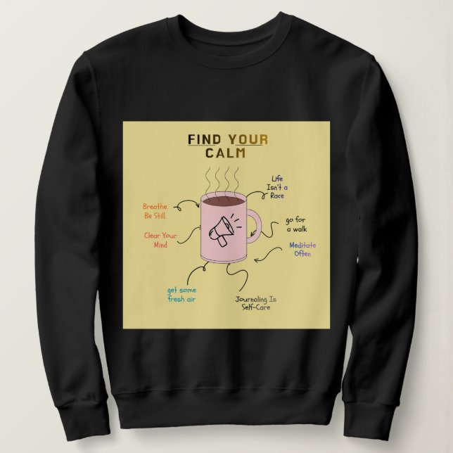 Camiseta Design de Envoltório de Texto Motivacional (Frente do Design)