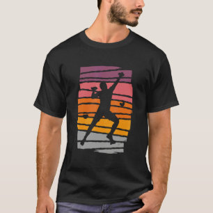 Camiseta Design de Escalada de Rocha do Alpinista Boulderin