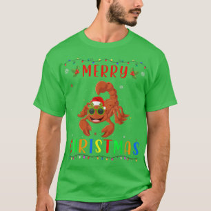 Camiseta Design de Escorpião Leve do Xmas Correspondente a 