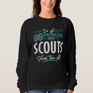 Camiseta Design de escoteiros - Os escoteiros os resolvem