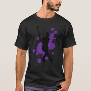 Camiseta Design de esplendor de cores para jogadores de hóq
