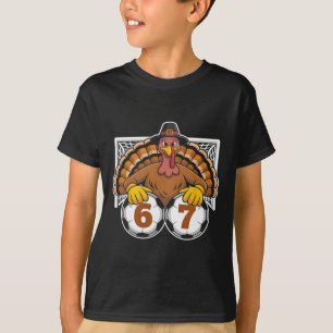 Camiseta Design de esportes de Ação de Graças engraçado mem