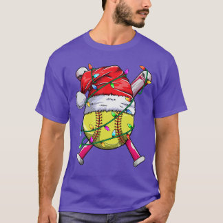 Camiseta Design de esportes Santa Mulheres Meninas Natal So
