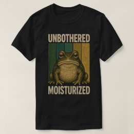Camiseta Design de estética retrô de rã vintage