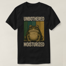 Camiseta Design de estética retrô de rã vintage