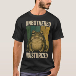 Camiseta Design de estética retrô de rã vintage